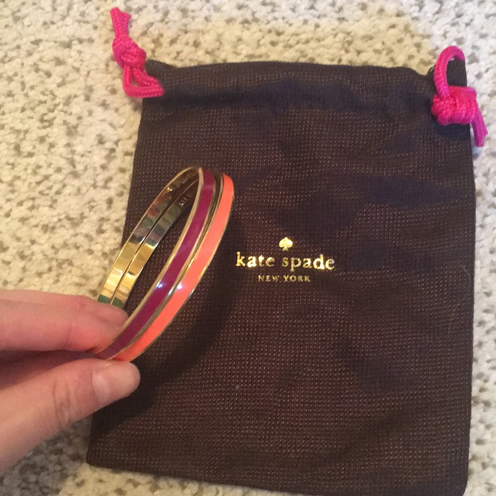 2 Kate spade bangles